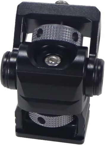 Monitor Mount Adjustable Head 1/4 to 3/8 Monitor Bracket for Hero 13 and Hero All Sports Cameras for Video Microphone Flash Light (1/4 to 1/4,Standard) in Saudi Arabia