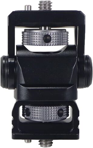 Monitor Mount Adjustable Head 1/4 to 3/8 Monitor Bracket for Hero 13 and Hero All Sports Cameras for Video Microphone Flash Light (1/4 to 1/4,Standard) in Saudi Arabia