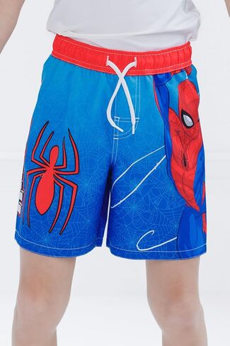 Marvel Spider-Man Toddler Boys Swim Trunks Bathing Suit Gray/Blue 3T in Saudi Arabia