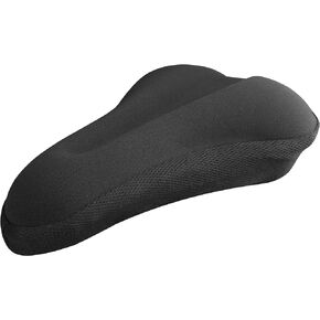BV Bike Seat Cover - Extra Soft Memory Foam Bicycle Saddle Cushion for Stationary Bikes, Indoor Cycling, Spinning Class