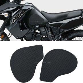 For KLR 650 KLR650 2017 2018- Motorcycle accessories Non-Slip Side Fuel Tank Stickers Pad Rubber Sticker