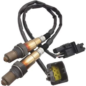 2pcs 234-5060 O2 Oxygen Sensor Upstream Wideband Sensor Replaces PLX AEM 30-2001 4100 for 2004-2006 Infiniti G35 Nissan Titan 2004-2009 Altima Maxima Murano Quest 2005-2006 350Z