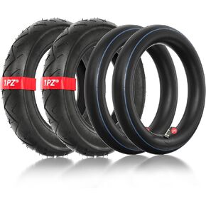 1PZ ET1-R04 10x2.125 Tire & Inner Tube 10 inch Heavy Duty Tire and Inner Tube Replacement for Smart Electric Balance Scooter Bike Tricycle Stroller Bicycle