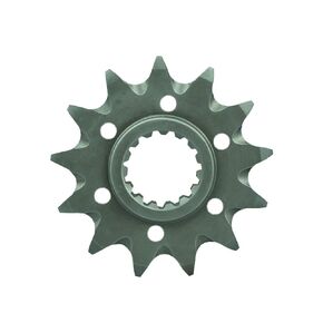 SCAR Front sprocket compatible with KTM SX SXF EXC EXCF XC XCF XCW XCFW 125 150 250 300 350 450 500 530 HUSQVARNA TC TE FC FE TX FX 501 GASGAS MC MCF EC ECF EX EXF 21-23 BETA 87-24 - 13 tooth