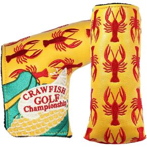 SHABIER Crawfish Golf Putter Cover Headcover for Blade Golf Putter Head Cover(Crawfish) in Saudi Arabia