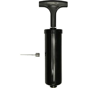 Therapist’s Choice 7" Hand Pump Air Inflator for Sports Balls & Stability Discs, Needle Included