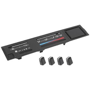 Air Conditioning Dash Heater Climate Control Displa Faceplate and Knobs Fits for Pickup 4Runner 1984-1988 Replaces 55519-89143