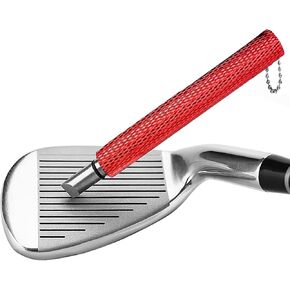 Golf Club Groove Sharpener Tool, Sharpening Cleaning Regrooving for Clubs Wedge Irons, Golf Bag Accessories for Groove Sharpening & Cleaning (Color Options Available) in Kuwait