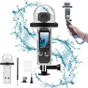 Waterproof Housing Case Compatible with DJI Osmo Pocket 3 Protective Diving Shell 40M Dept Osmo Pocket Gimbal Accessories Diving Case Floating Holder