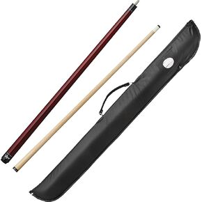 Viper by GLD Products Elite Series Red Unwrapped Cue and Casemaster Q-Vault Supreme Black Cue Case, Muti