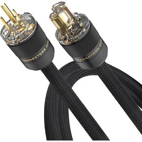 Audiocrast 4.9FT Audiophile Power Cable 10AWG for Hi-Fi Systems in Saudi Arabia
