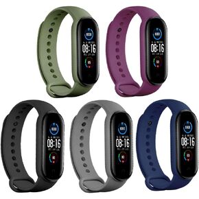 Baaletc Bands for Mi Band 5 Strap/Amazfit Band 5 حزام بديل سوار المعصم Xiaomi Mi Band 5 إكسسوارات حزام ساعة للرجال والنساء Xiaomi 5 in Kuwait