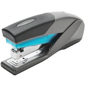 66404 ACCO Swingline Optima 25 Reduced Effort Stapler - 25 of 20lb Paper Sheets Capacity - 210 Staple Capacity - Full Strip - 1/4inch Staple Size - Blue, Gray