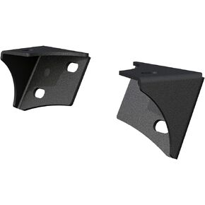 ARIES AR15800 Jeep Wrangler JK Windshield Light Brackets, LEDs Sold Separately, Black