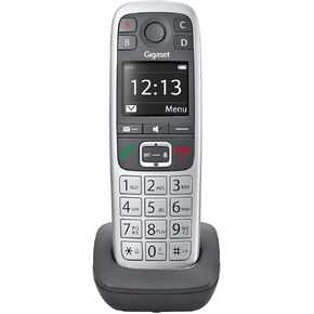 Gigaset E560H – Additional Handset for Cordless Senior Phone, SOS- Function, Landline Phone, Volume Amplification (Platinum, Pack of 1)