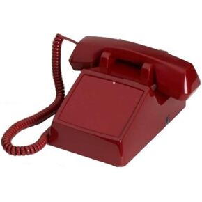 Industrial No Dial Hot Dialer (Auto Dial) Desk Phone - RED by HQtelecom
