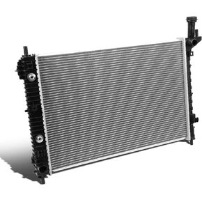 ‎DNA Motoring OEM-RA-13007 Factory Style Full Aluminum Core Cooling Radiator Compatible With 08-17 Enclave / 09-17 Traverse V6 Models