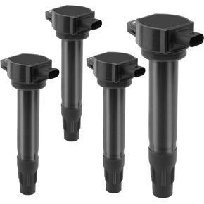 Ignition Coil Pack UF557 Set of 4 Compatible with Jeep Patriot Compass, Dodge Caliber Journey, Chrysler Cirrus Sebring 2.0L 2.4L L4 Replace#GN10346, 5C1644