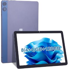 10.1 Inches Android Tablet, 1st Generation Tablet PC, 8GB RAM 128GB ROM, Eye Protection HD IPS Screen, Long Battery Life, 5MP, 13MP Dual Camera, WiFi Tablet for Adults Teenagers in Kuwait