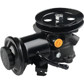 Power Steering Pump with Pulley & Reservoir Compatible with Toyota 4Runner and Pickup Hilux V6 3.0L 1988 1989 1990 1992 1993 1994 1995, Replacement for 21-5844, 4432035270