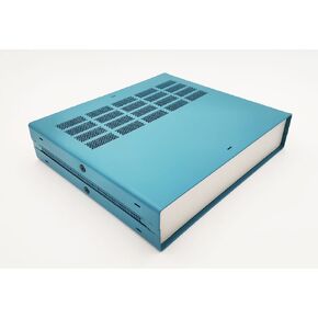 علبة صندوق الضميمة الإلكترونية DIY 1.5U 65 × 279 × 305 ملم. الألومنيوم الأزرق الكامل in Kuwait