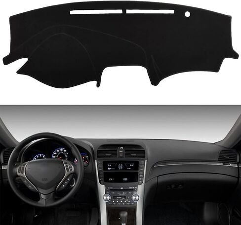 Dashboard Cover Custom Fit for Acura TL 2004 2005 2006 2007 2008,Dash Cover Mat(Premium Carpet, Beige) in Saudi Arabia