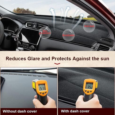 Dashboard Cover Custom Fit for Acura TL 2004 2005 2006 2007 2008,Dash Cover Mat(Premium Carpet, Beige) in Saudi Arabia