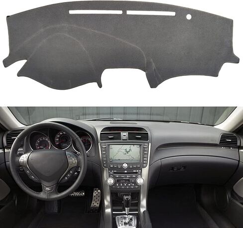 Dashboard Cover Custom Fit for Acura TL 2004 2005 2006 2007 2008,Dash Cover Mat(Premium Carpet, Beige) in Saudi Arabia