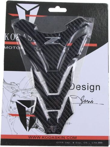 دراجة نارية الكربون خزان الوسادة ملصق مائي شعار القابض ستومب السيطرة سهلة لكاواساكي Z400 Z800 Z1000 Z750 Z900 in Kuwait