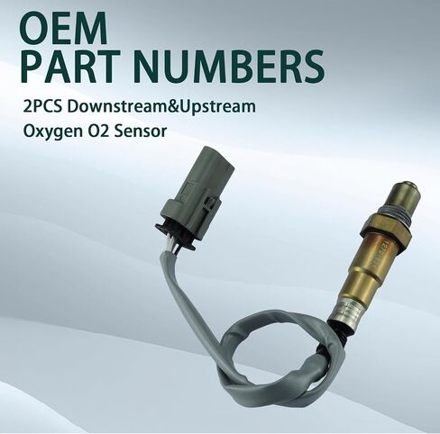 2PCS Downstream&Upstream Oxygen O2 Sensor 1&2 Compatible with 2016-2019 Chevy Cruze 1.4L, 2016-2024 Chevy Malibu 1.5L, 2017-2022 Chevy Spark 1.4L, Buick Encore 1.4L GMC Terrain 1.5L in Saudi Arabia