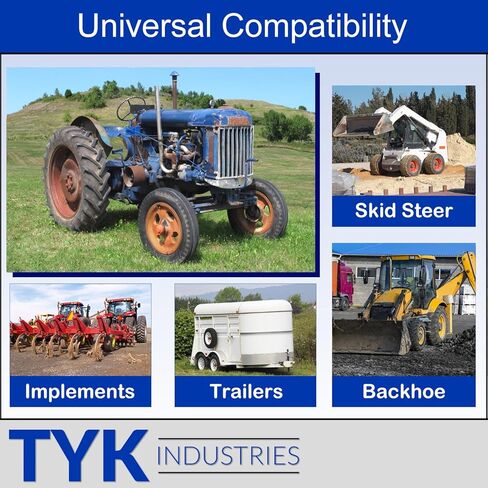 4.00-18, 4.00-19 Farm Tractor Tire Inner Tubes with Straight Metal TR6 Valve Stems by TYK Industries in Saudi Arabia