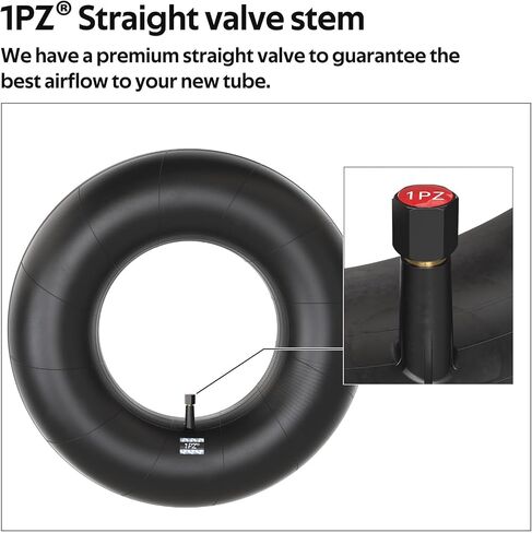 1PZ HDP-3MB 18x8.50-8 18x9.50-8 Inner Tube with Straight Valve Stem Replacement for Lawn Mowers Wheelbarrows ATVs Go Karts Tractors Snow Blowers Golf Carts Trailers in Saudi Arabia
