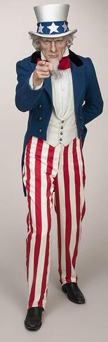 Aahs Engraving Uncle Sam Cardboard Stand Up in Saudi Arabia
