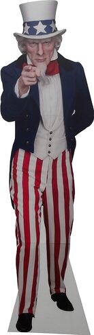 Aahs Engraving Uncle Sam Cardboard Stand Up in Saudi Arabia
