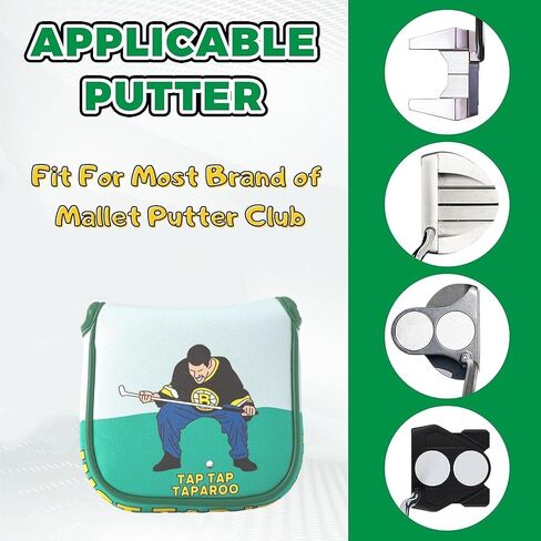 Funny Golf Putter Headcover, Perfect Golf Gift for Men and Women, Golf Accessories for Golfers in Saudi Arabia