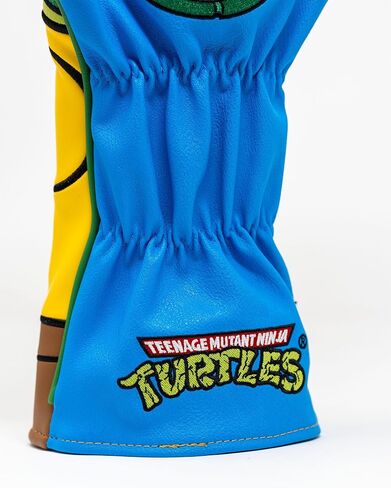 Pins & Aces TMNT Driver Head Cover - Premium, Hand-Made Leather Headcover - Teenage Mutant Ninja Turtle Heads, Tour Quality Golf Club Cover - Style and Customize You Golf Bag in Saudi Arabia