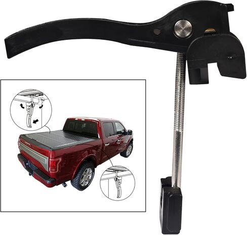 مجموعة استبدال غطاء Tonneau العالمي لأغطية سرير الشاحنة الصلبة ثلاثية الطي، بما في ذلك مشابك غطاء Tonneau، صامولة ماسية، ومسمار على شكل حرف T in Kuwait