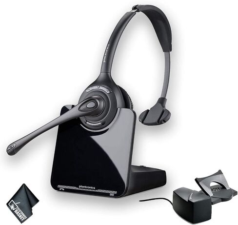 مجموعة نظام سماعات الرأس اللاسلكية Plantronics CS510 + رافع سماعة الرأس HL10 in Saudi Arabia