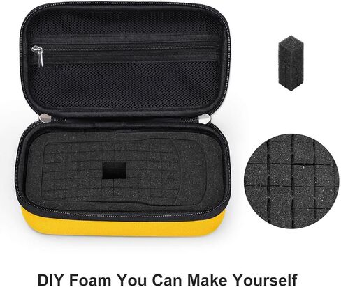 Hard Case Compatible with Fluke 117/116/101 & Klein Tools MM400 Multimeter, Carrying Case Protecting Meter, Yellow in Kuwait