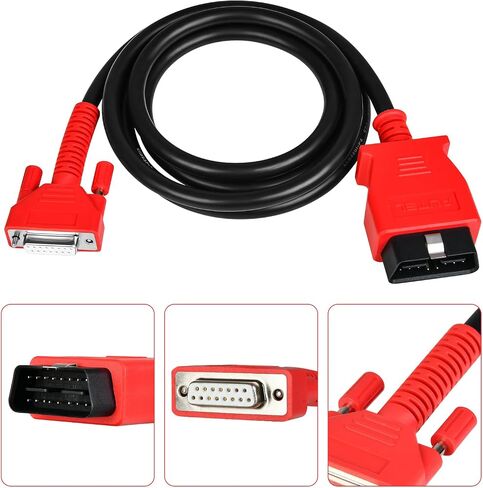 Autel Original Main Test Cable, 16 Pin OBD2 Diagnostic Test Cable, Work with Autel Wired Scanner MK808S MK808 MX808S MX808 MP808S MP808 DS808K DS808 DS708 MS906 IM508 IM508S IM508 PRO in Saudi Arabia