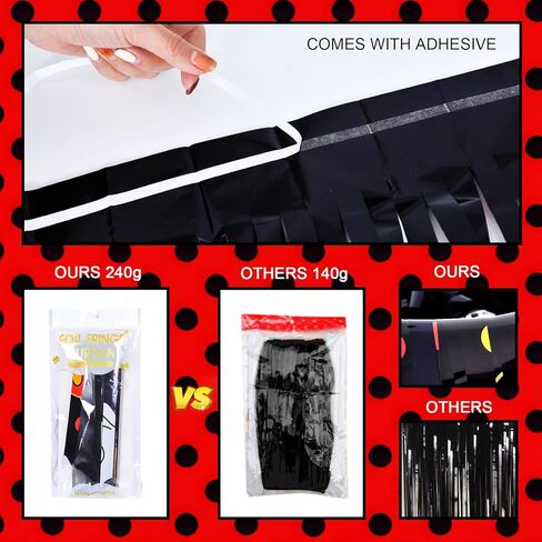 لوازم حفلات أعياد الميلاد ميكي، قطعتان من ستائر ميكي ذات شراشيب من رقائق معدنية، أنماط فأر كرتوني، كشك صور دعامة خلفية غاسل، ديكورات حفلات عيد ميلاد ميكي، ديكور غرفة للأطفال in Kuwait