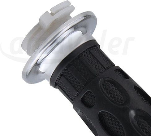 7/8inch 22mm Handlebar Throttle Twist Handle Grip Set w/Cable housing Holder Aftermarket Replacement Parts Compatible for GY6 50cc 80cc 125c 150cc Scooters Pit Bike ATV. in Saudi Arabia