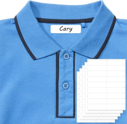 90 قطعة من ملصقات القماش غير الحديدية للملابس، ملصقات أسماء ذاتية اللصق للأطفال، ملصقات مقاسات الملابس قابلة للكتابة وملصقات أسماء الملابس المخصصة للرعاية النهارية ومدرسة التمريض ومستلزمات الغسيل المنزلية in Kuwait