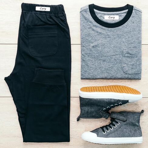 90 قطعة من ملصقات القماش غير الحديدية للملابس، ملصقات أسماء ذاتية اللصق للأطفال، ملصقات مقاسات الملابس قابلة للكتابة وملصقات أسماء الملابس المخصصة للرعاية النهارية ومدرسة التمريض ومستلزمات الغسيل المنزلية in Kuwait