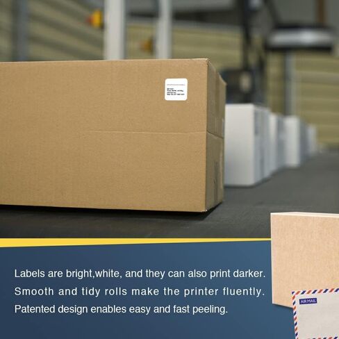 BETCKEY - Compatible Square Labels Replacement for Brother DK-1221 (0.9 in x 0.9 in), Use with Brother QL Label Printers [1 Roll/1000 Labels] in Saudi Arabia