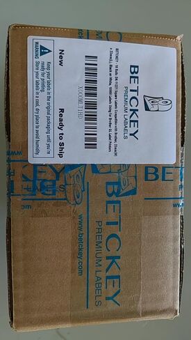 BETCKEY - Compatible Square Labels Replacement for Brother DK-1221 (0.9 in x 0.9 in), Use with Brother QL Label Printers [1 Roll/1000 Labels] in Saudi Arabia
