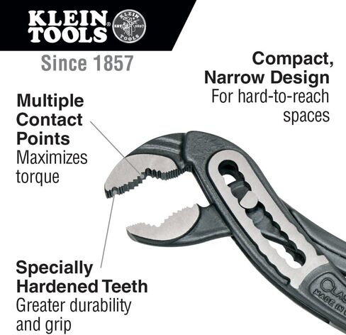 Klein Tools D504-7 Classic Klaw Pump Pliers, 7-Inch in Saudi Arabia
