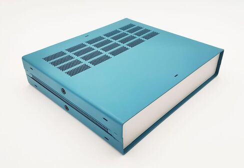 علبة صندوق الضميمة الإلكترونية DIY 1.5U 65 × 279 × 305 ملم. الألومنيوم الأزرق الكامل in Kuwait