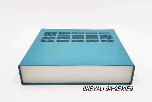 علبة صندوق الضميمة الإلكترونية DIY 1.5U 65 × 279 × 305 ملم. الألومنيوم الأزرق الكامل in Kuwait