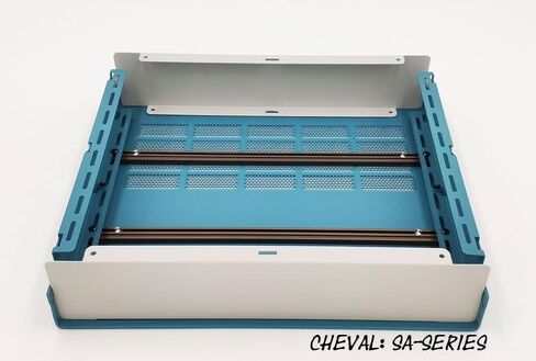 علبة صندوق الضميمة الإلكترونية DIY 1.5U 65 × 279 × 305 ملم. الألومنيوم الأزرق الكامل in Kuwait